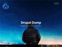 Tablet Screenshot of drupaldump.com